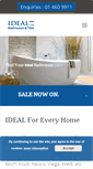 Mobile Screenshot of idealbathrooms.ie